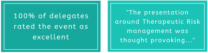 Quotes from feedback left from Care in Mind's inaugural Educational Event