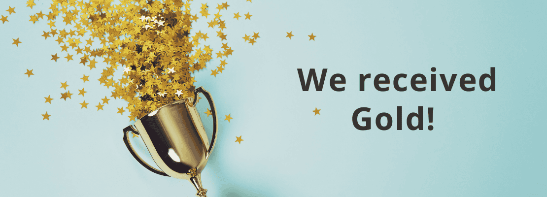 We received Investors in People Gold level accreditation!